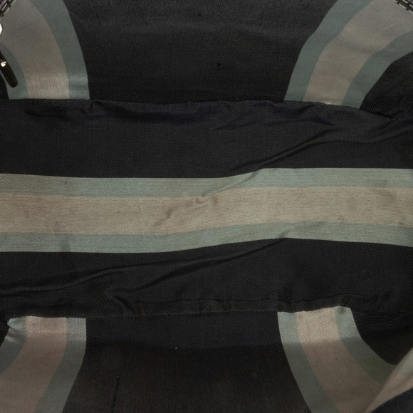 Pre-Loved Fendi Canvas FF Marble Double Flap Shoulder Bag - Picture 6 of 12